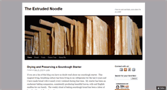 Desktop Screenshot of extrudednoodle.com